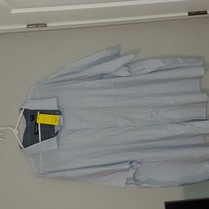 Claiborne 6XL Light Blue Button Up